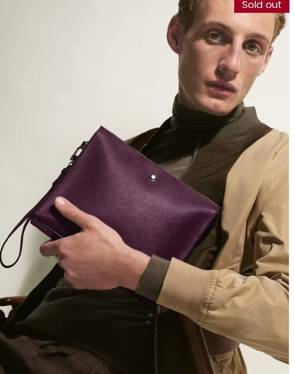 Montblanc Clutch - Burgundy