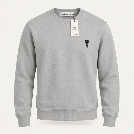 Ami Paris Sweatshirt - Grey