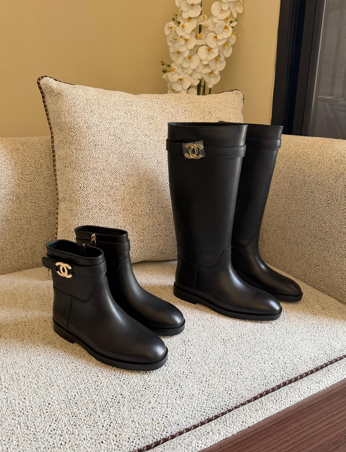 Chanel Boots - Black