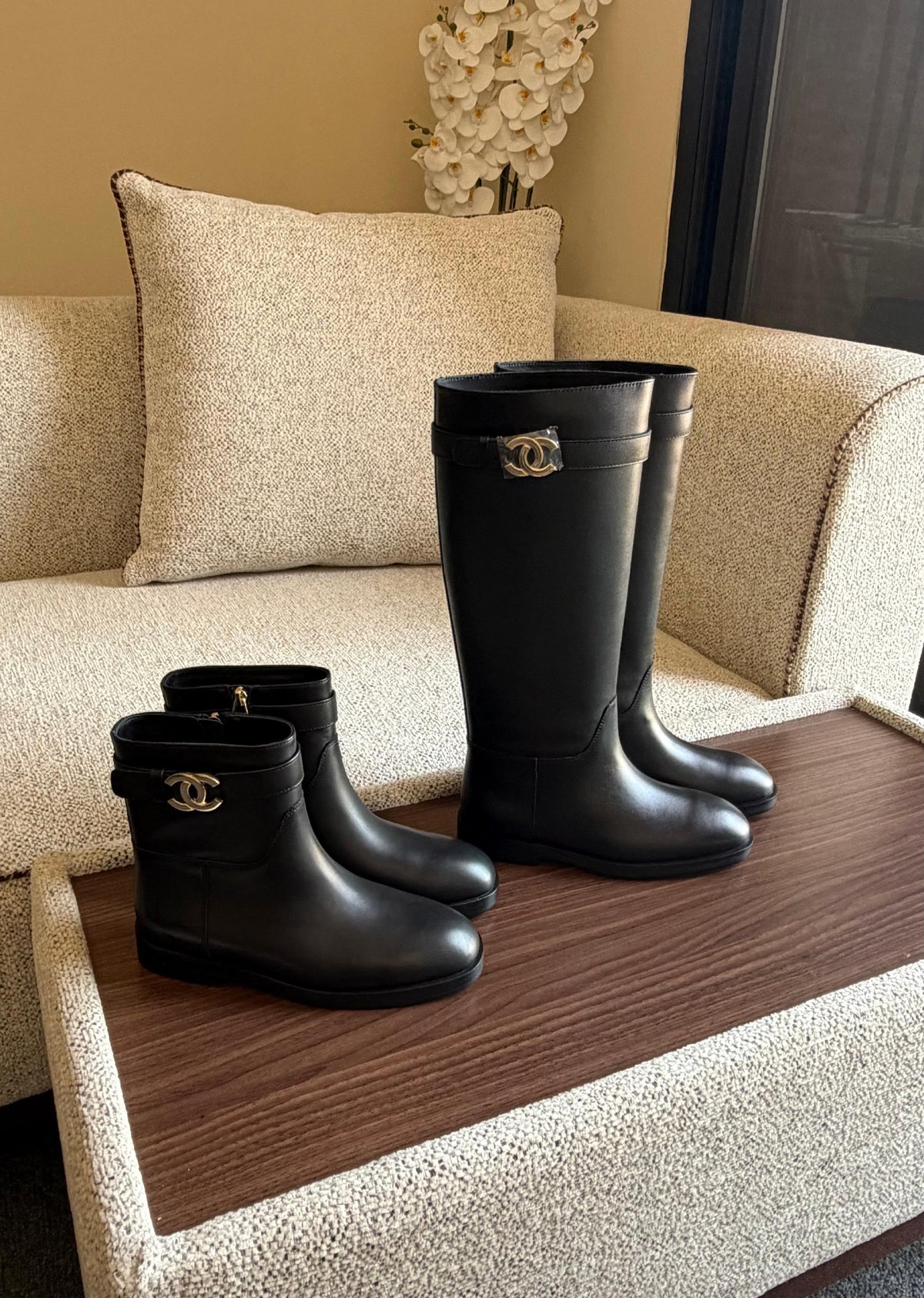 Chanel Boots - Black