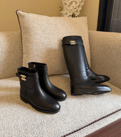 Chanel Boots - Black