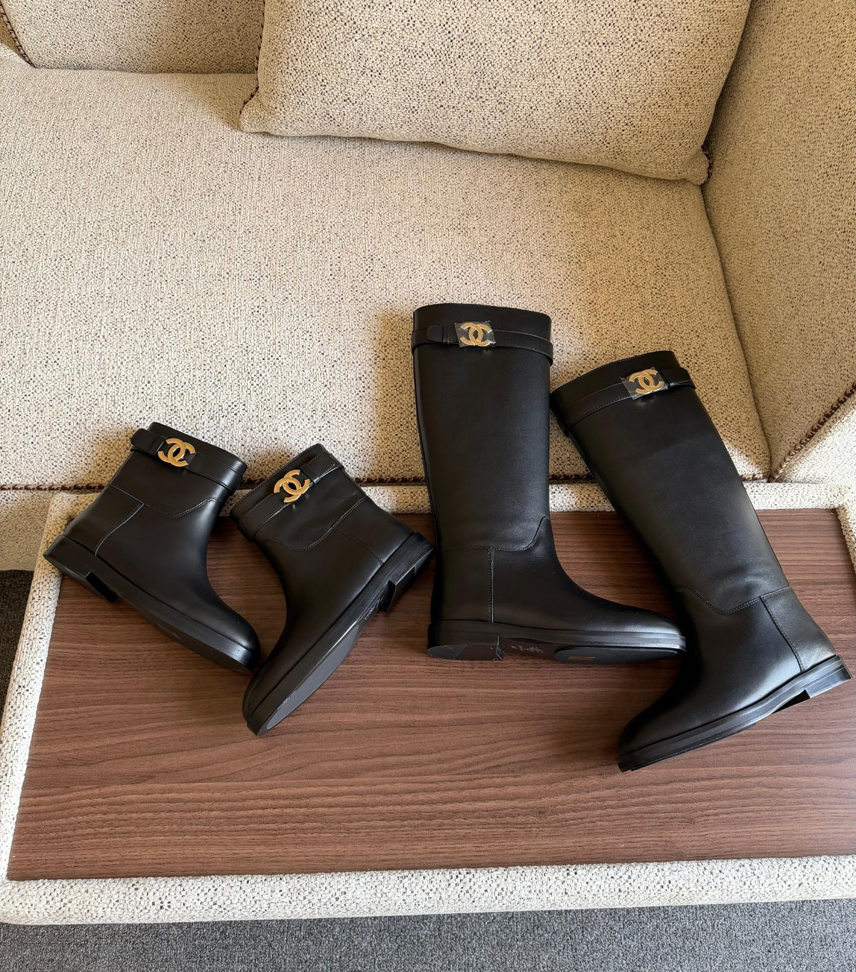 Chanel Boots - Black