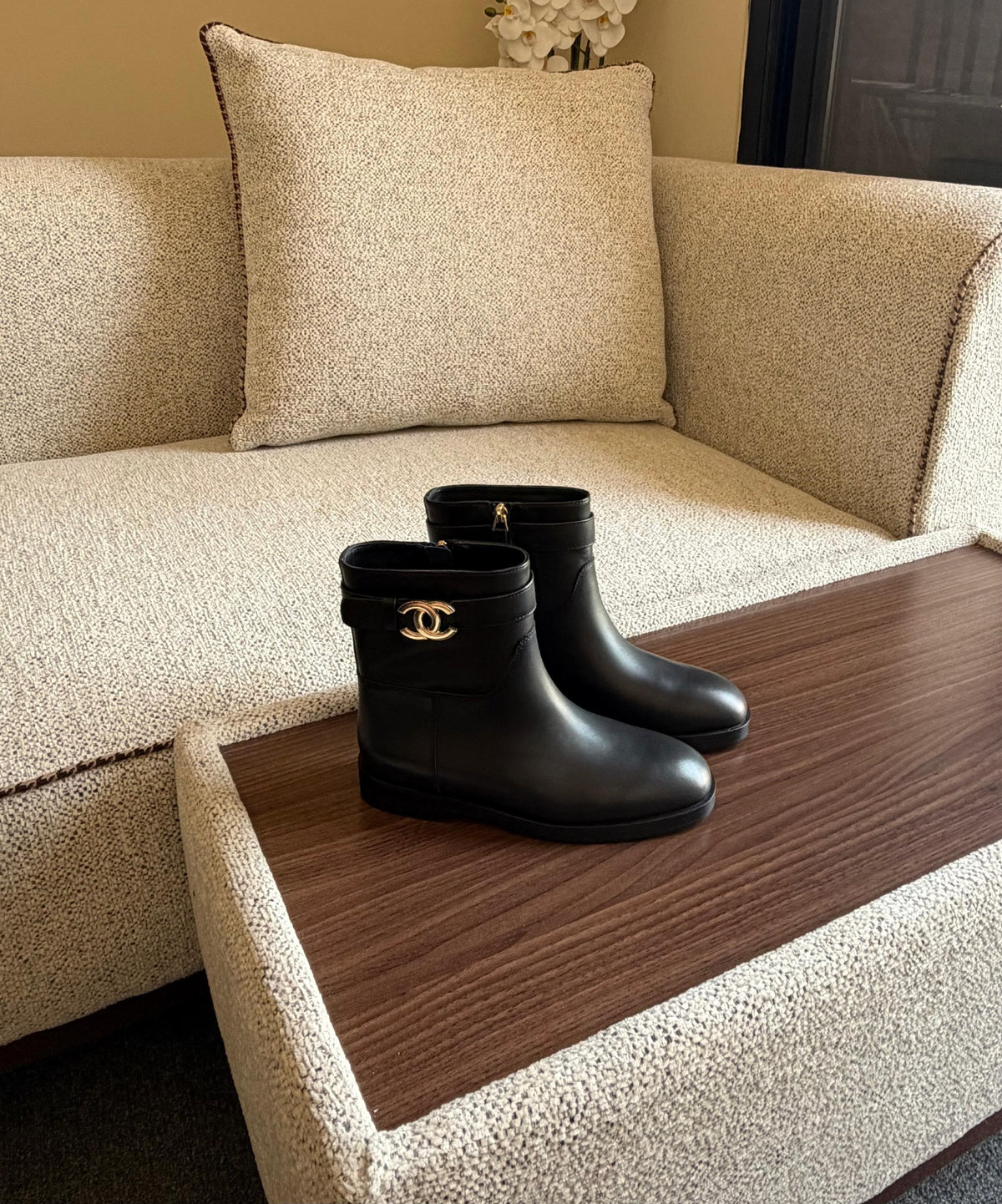 Chanel Boots - Black