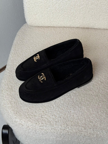 Chanel Loafers - Black