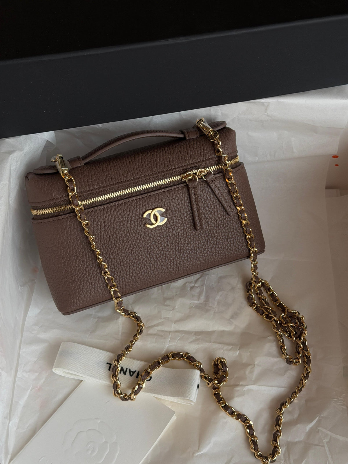 Chanel Makeup Bag - Brown