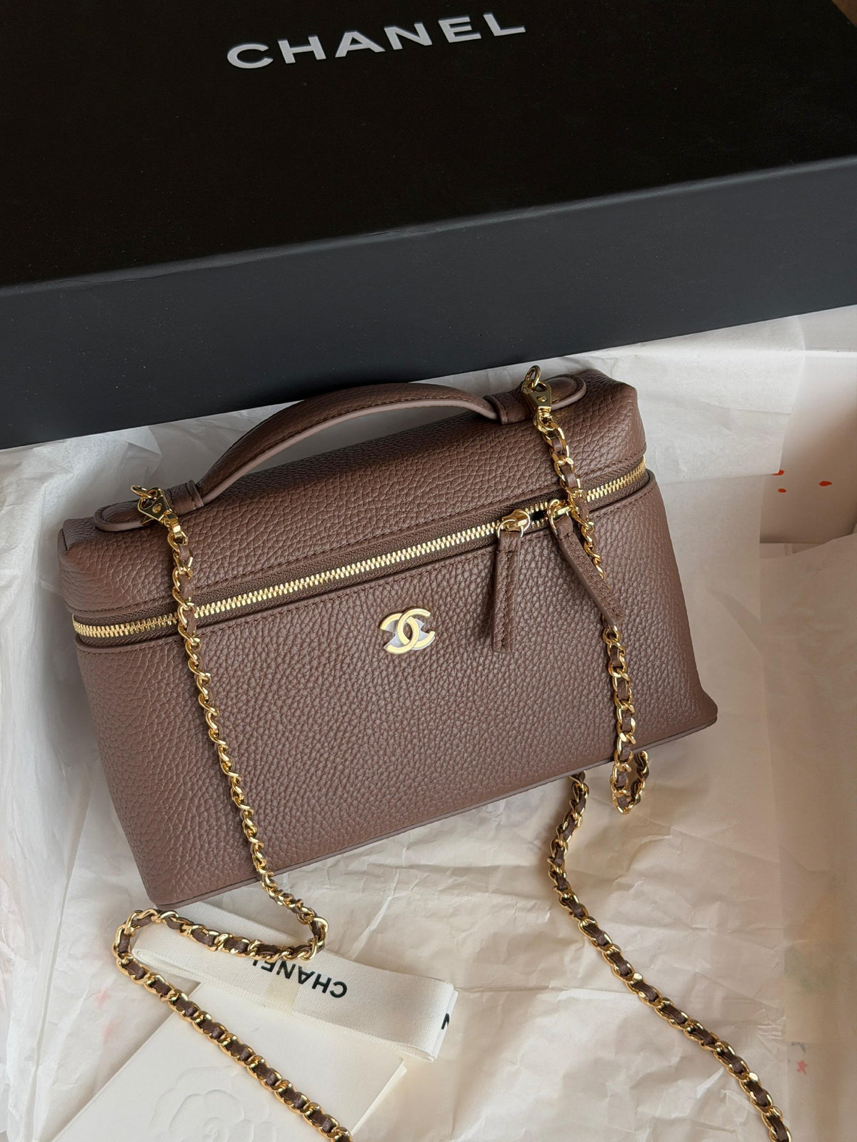 Chanel Makeup Bag - Brown