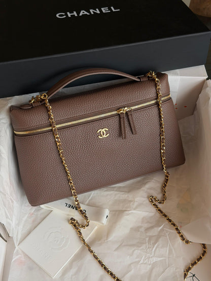 Chanel Makeup Bag - Brown