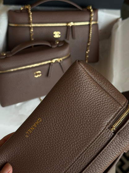 Chanel Makeup Bag - Brown
