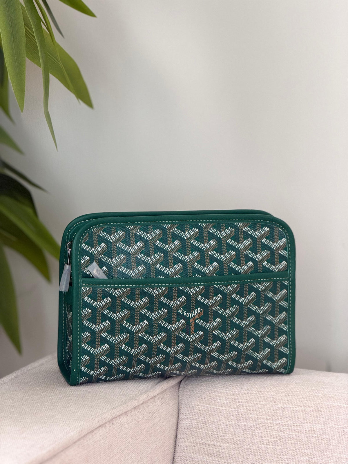 Goyard Toiletry Bag - Green