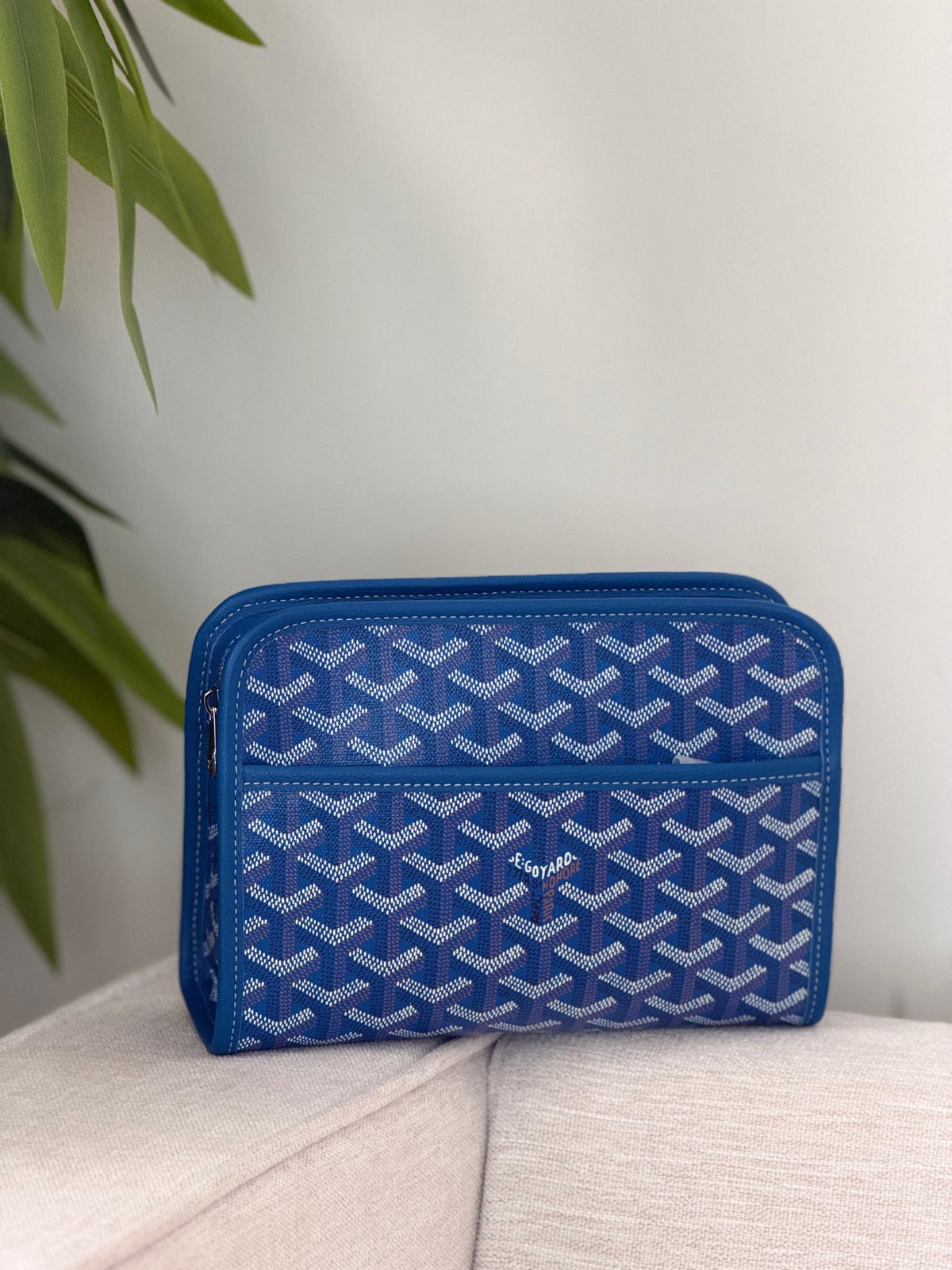 Goyard Toiletry Bag - Blue