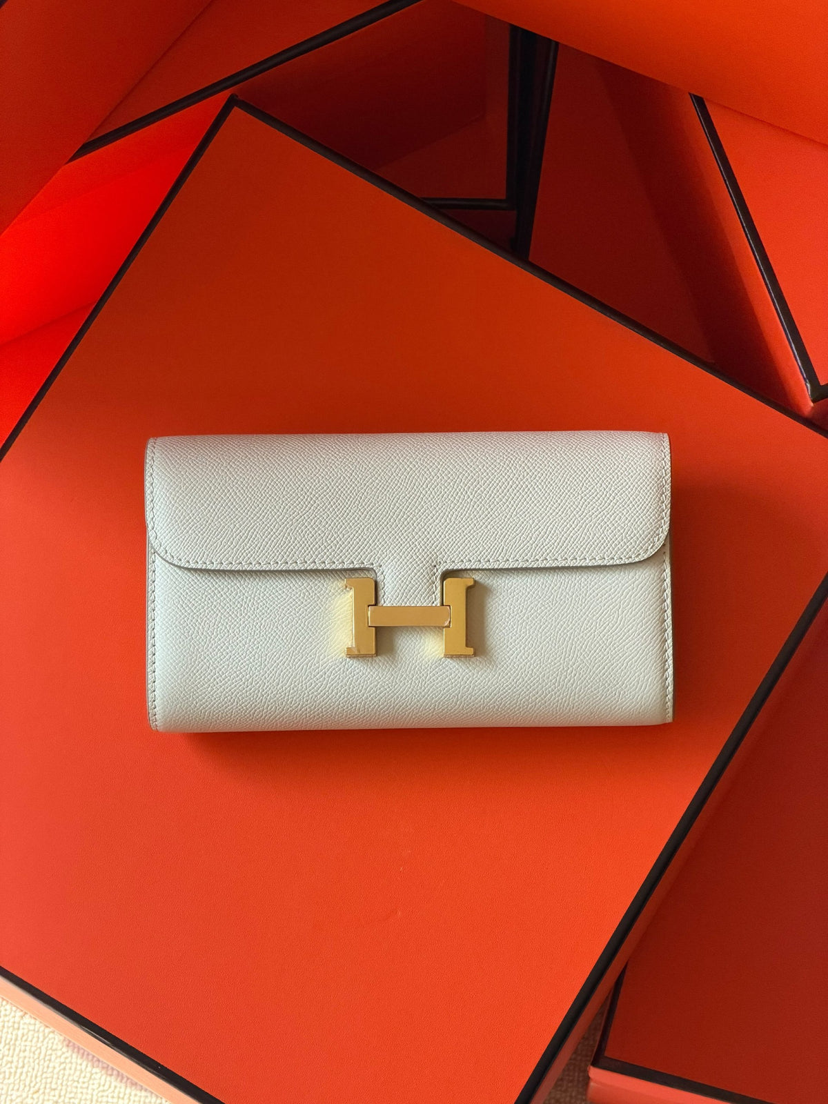Hermès Clutch - White
