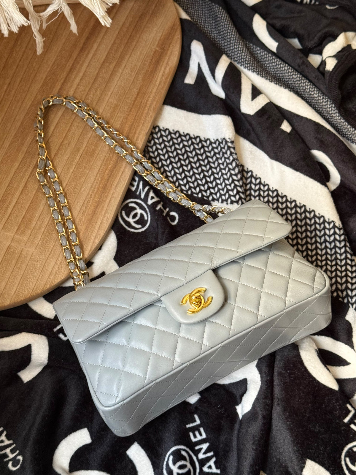 Chanel Shoulder Bag - Grey