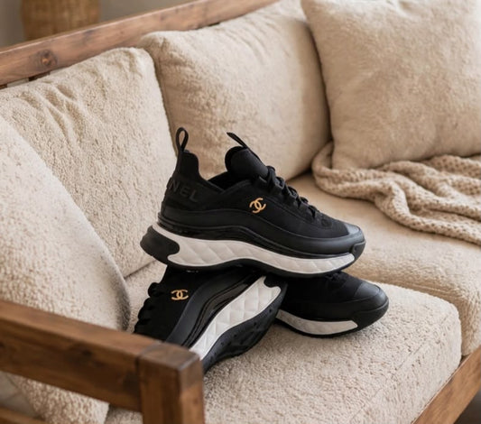 Chanel Sneakers - Black