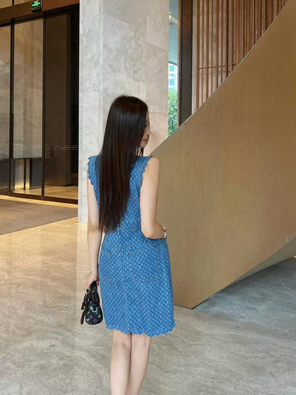 Louis Vuitton Dress - Blue Monogram