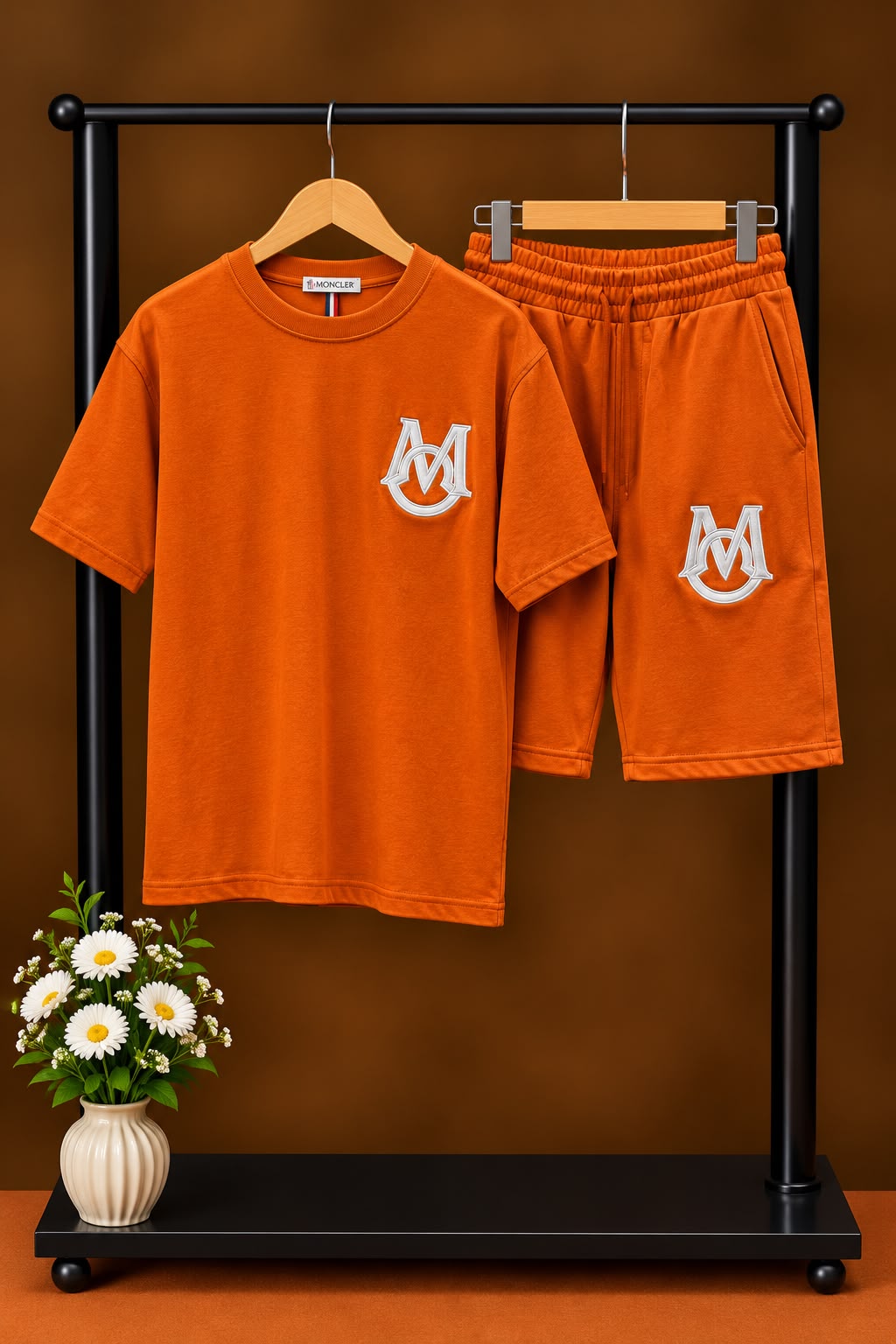 Moncler Set - Orange