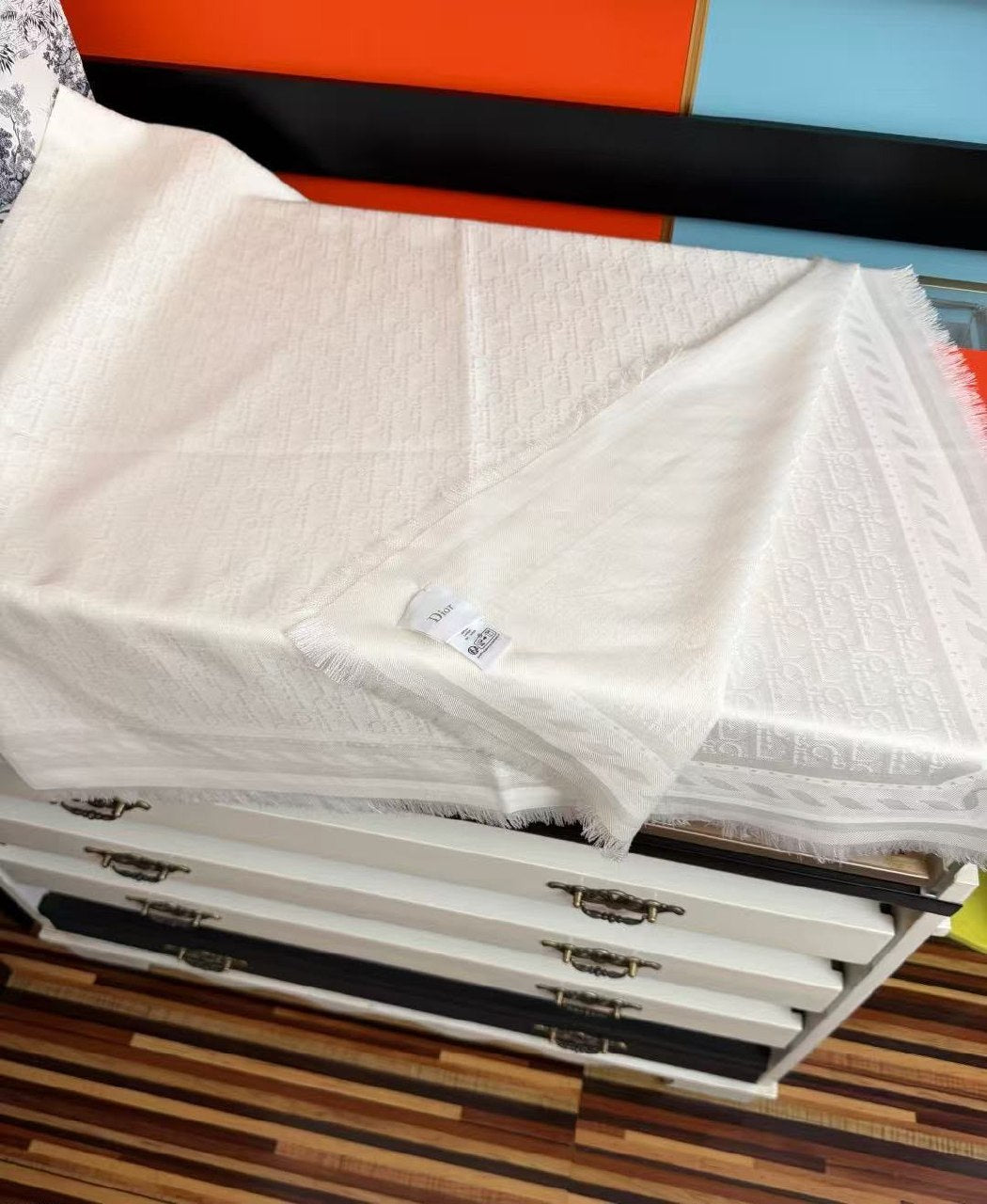 Dior Scarf - White
