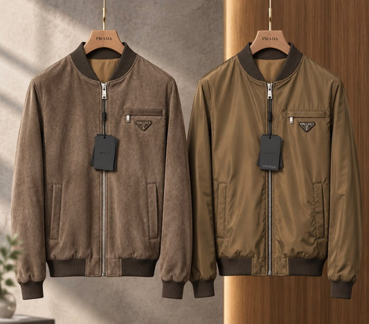 Prada Jacket - Brown, Navy, Black, Gold