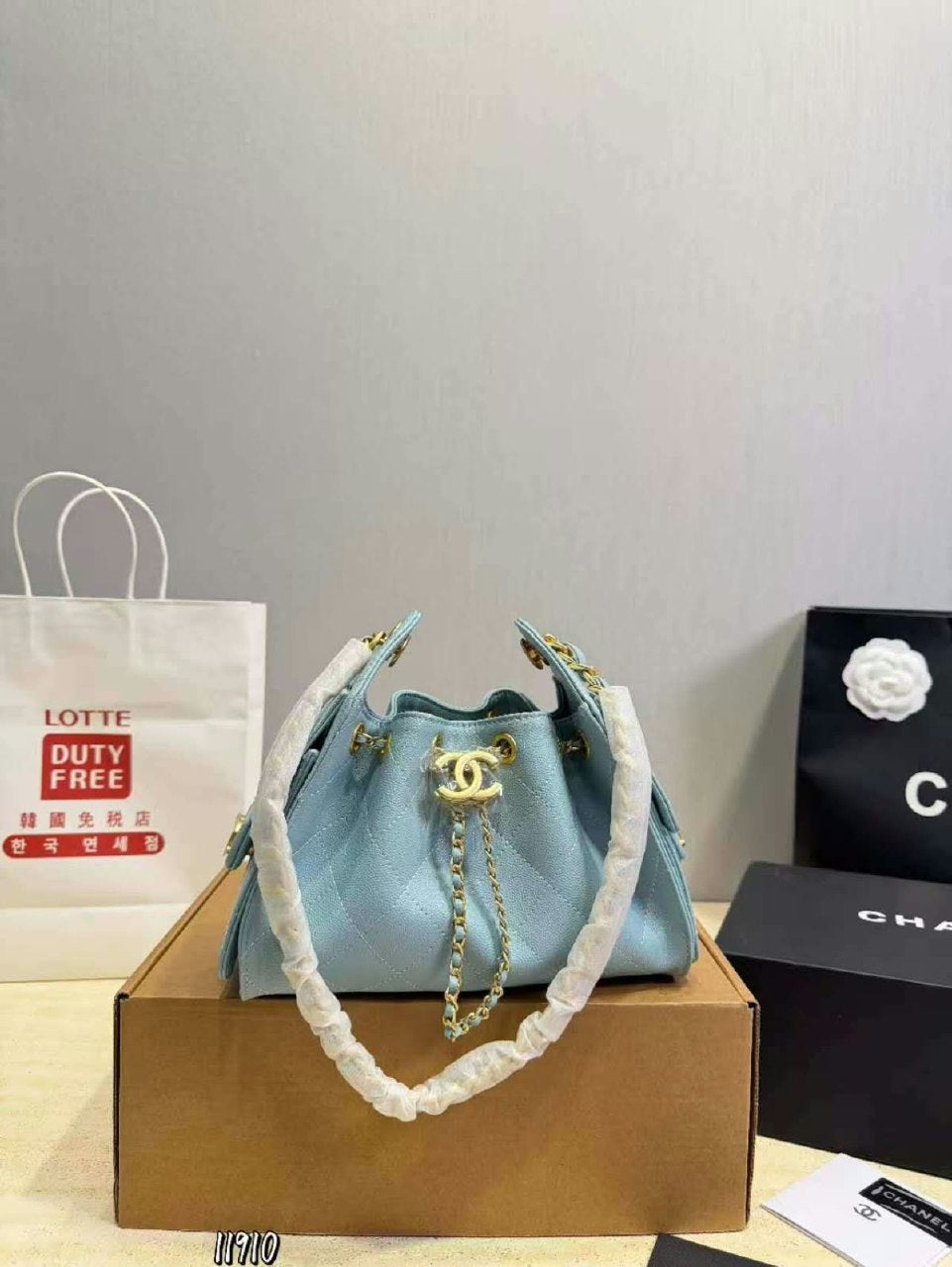Chanel Shoulder Bag - Sky Blue