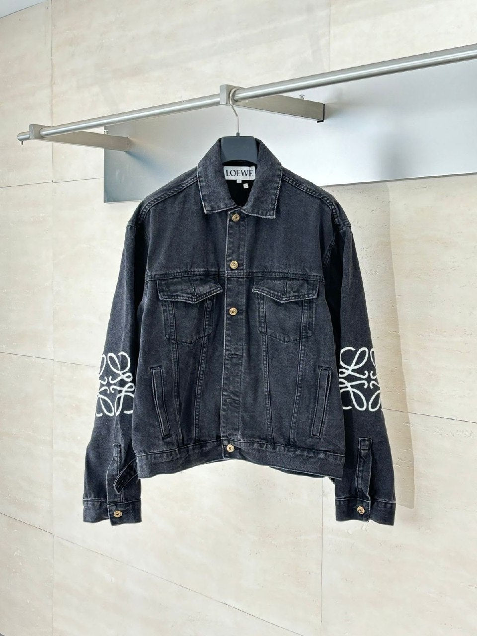Loewe Denim Jacket - Black