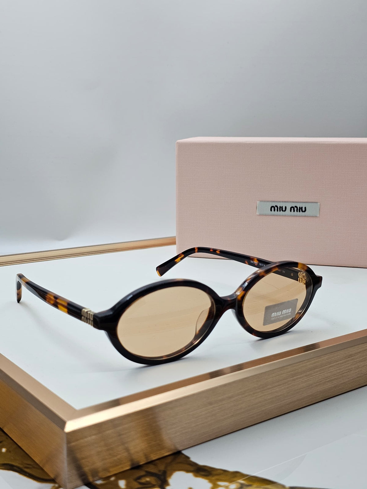 Miu Miu Sunglasses - Tortoiseshell & Beige