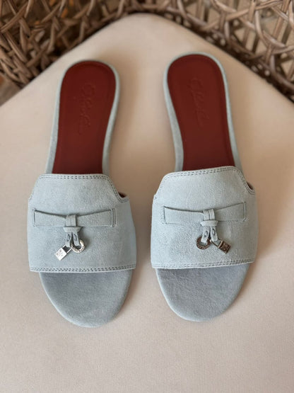 Loro Piana Mule - Light Blue