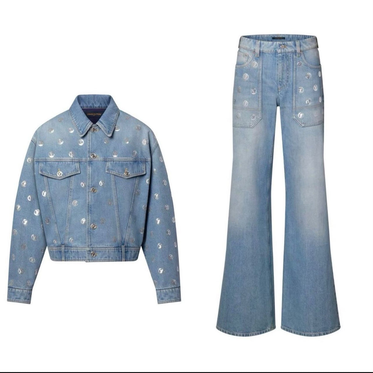 Louis Vuitton Set - Light Blue