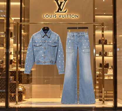 Louis Vuitton Set - Light Blue