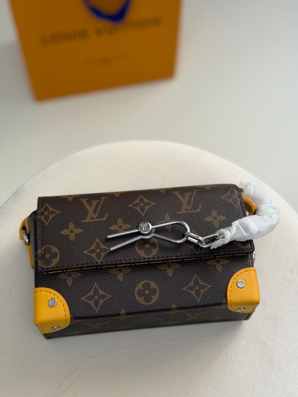Louis Vuitton Steamer Crossbody Bag - Brown Monogram