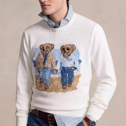 Ralph Lauren Polo Bear Sweater - White