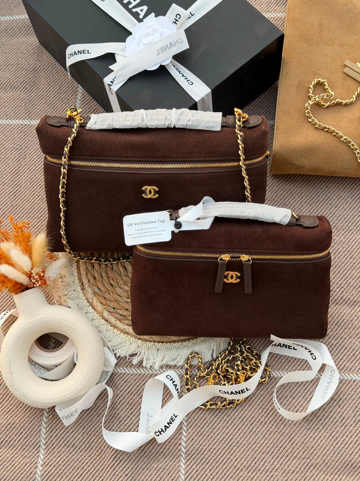 Chanel Shoulder Bag - Brown