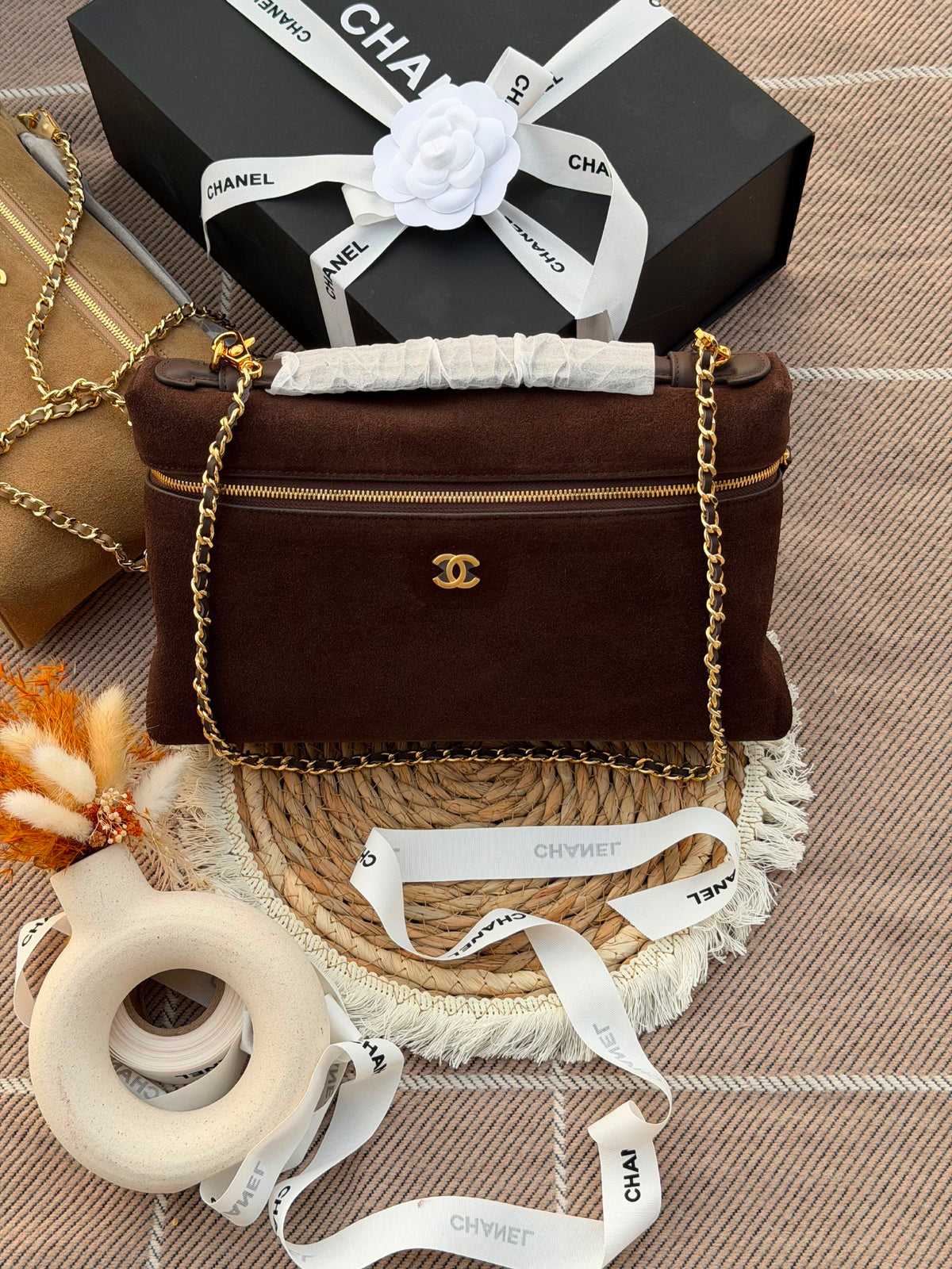 Chanel Shoulder Bag - Brown