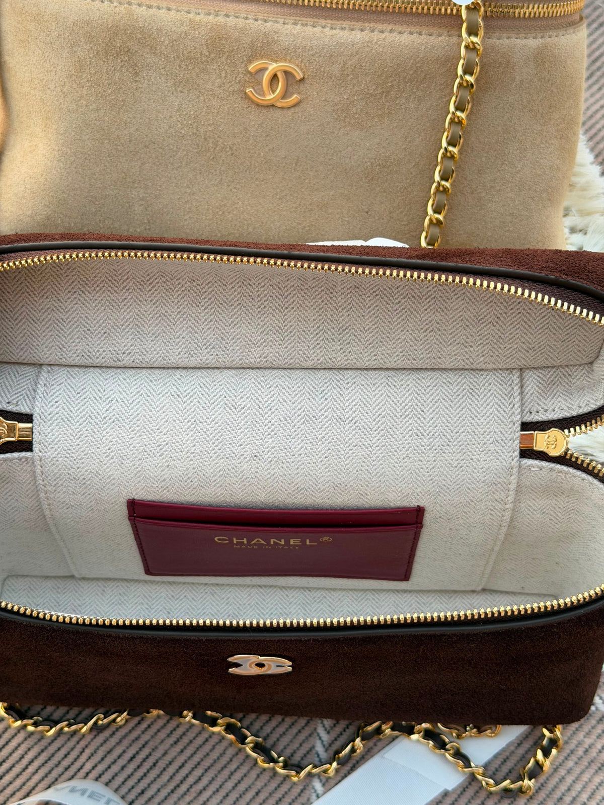 Chanel Shoulder Bag - Brown