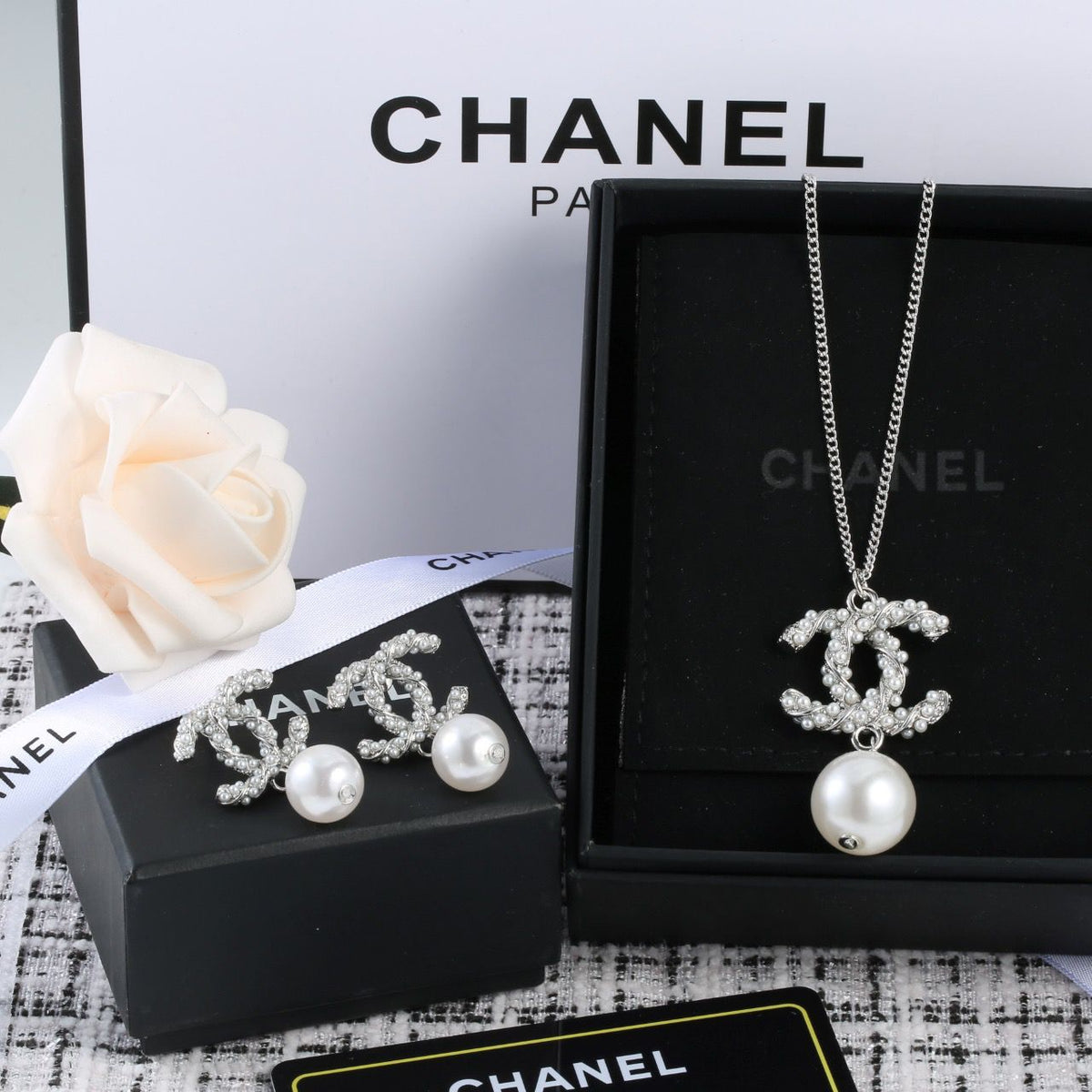 Chanel Jewelry Set - Gold, Silver