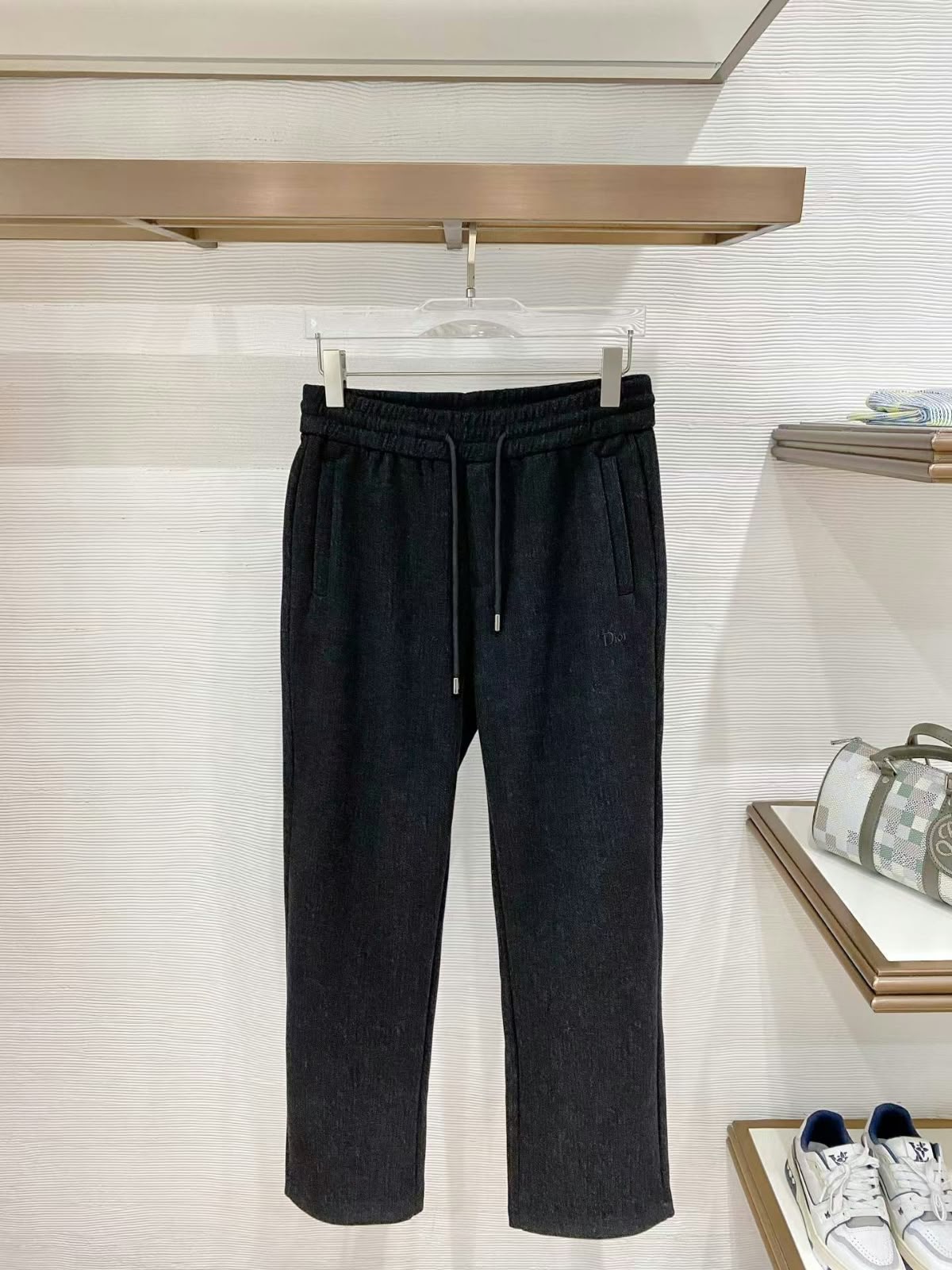 Dior Vest & Pants Set - Black