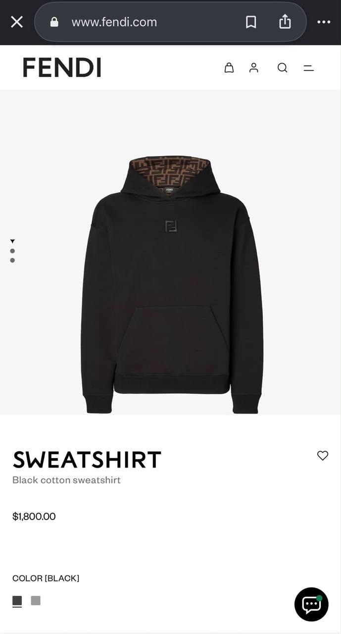 Fendi Hoodie - Black