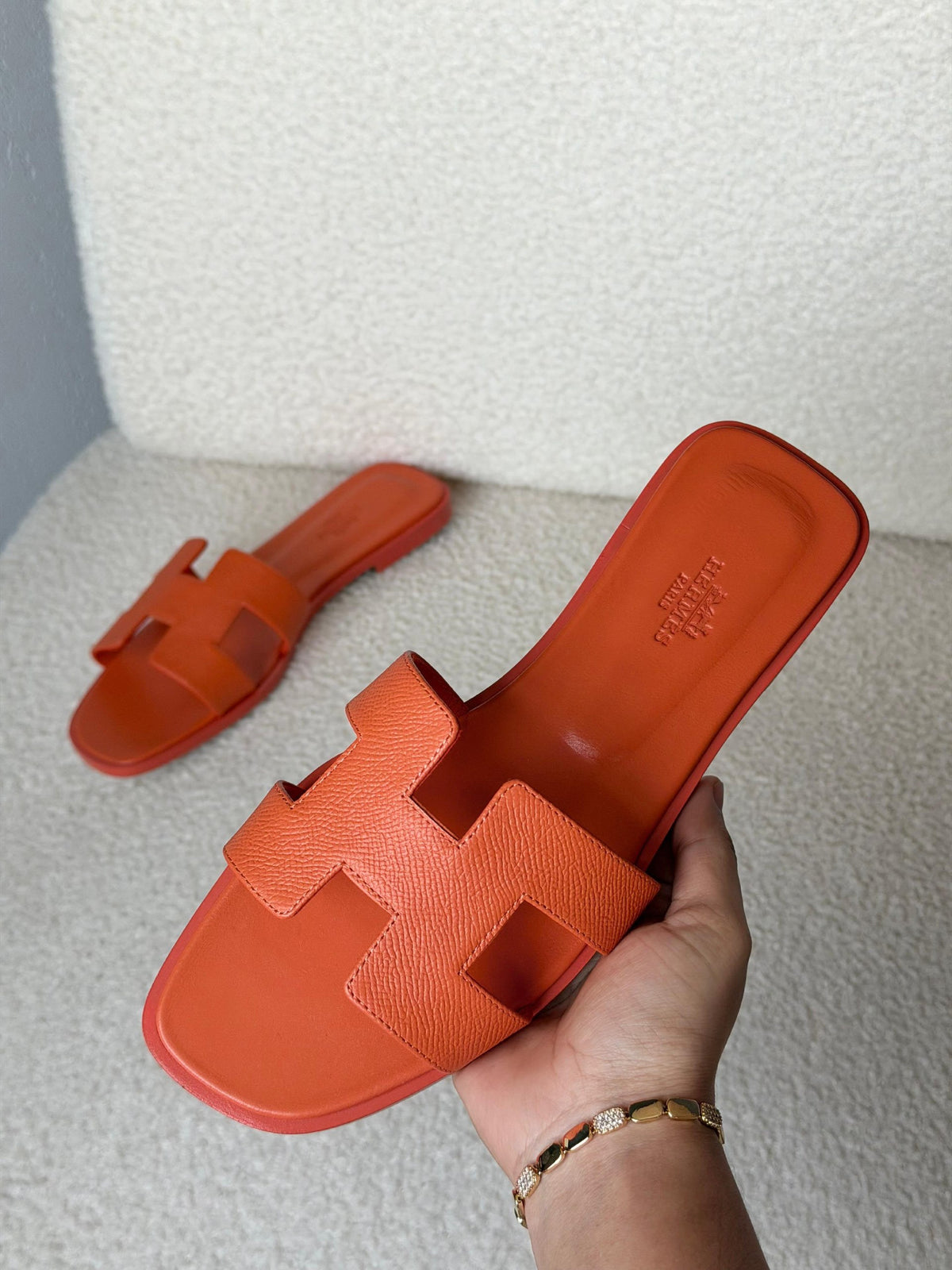 Hermès Slippers - Orange