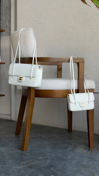 Chanel Shoulder Bag - White