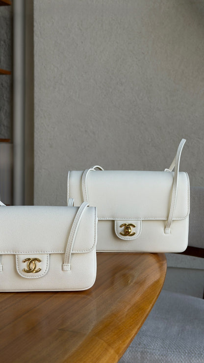 Chanel Shoulder Bag - White