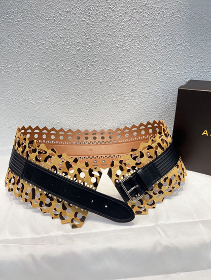 Alaïa Belt - Leopard Leopard Print