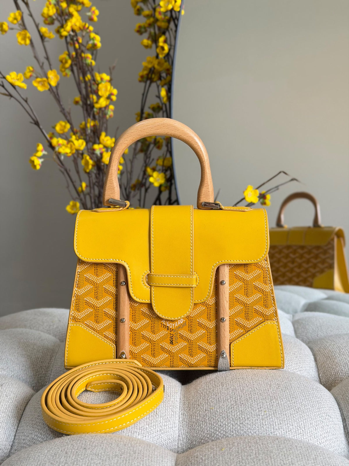 Goyard Handbag - Black, Green, Yellow, Red, Burgundy, Orange
