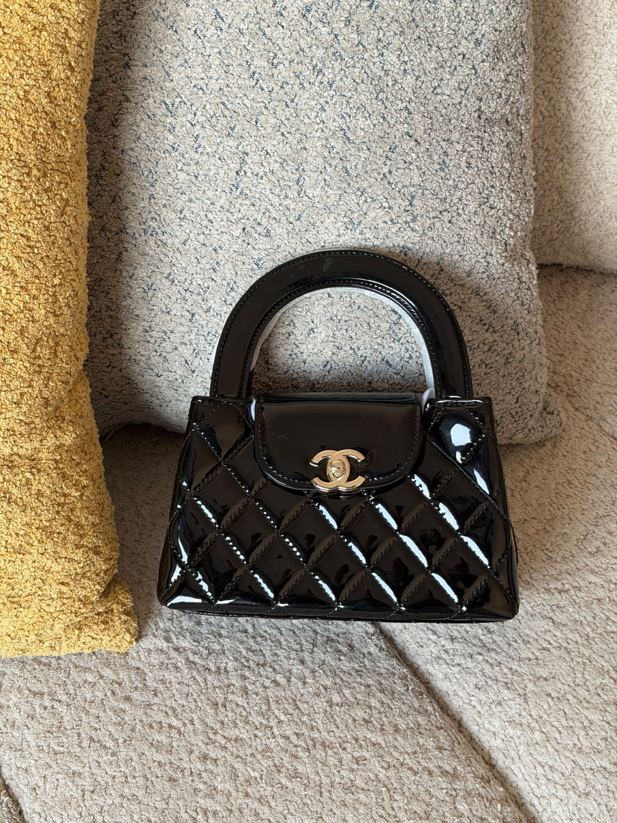 Chanel Quilted Flap Handbag - Black, Purple, Pink, Burgundy, Yellow, Silver, Red