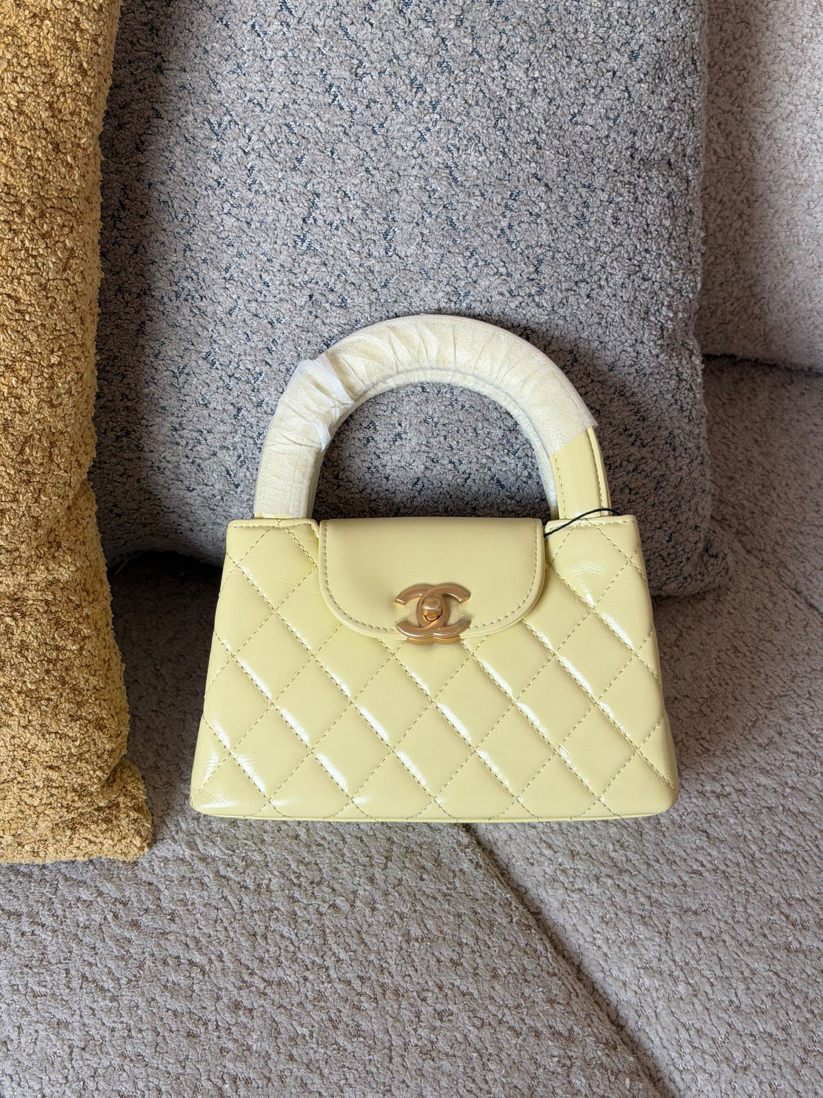 Chanel Quilted Flap Handbag - Black, Purple, Pink, Burgundy, Yellow, Silver, Red