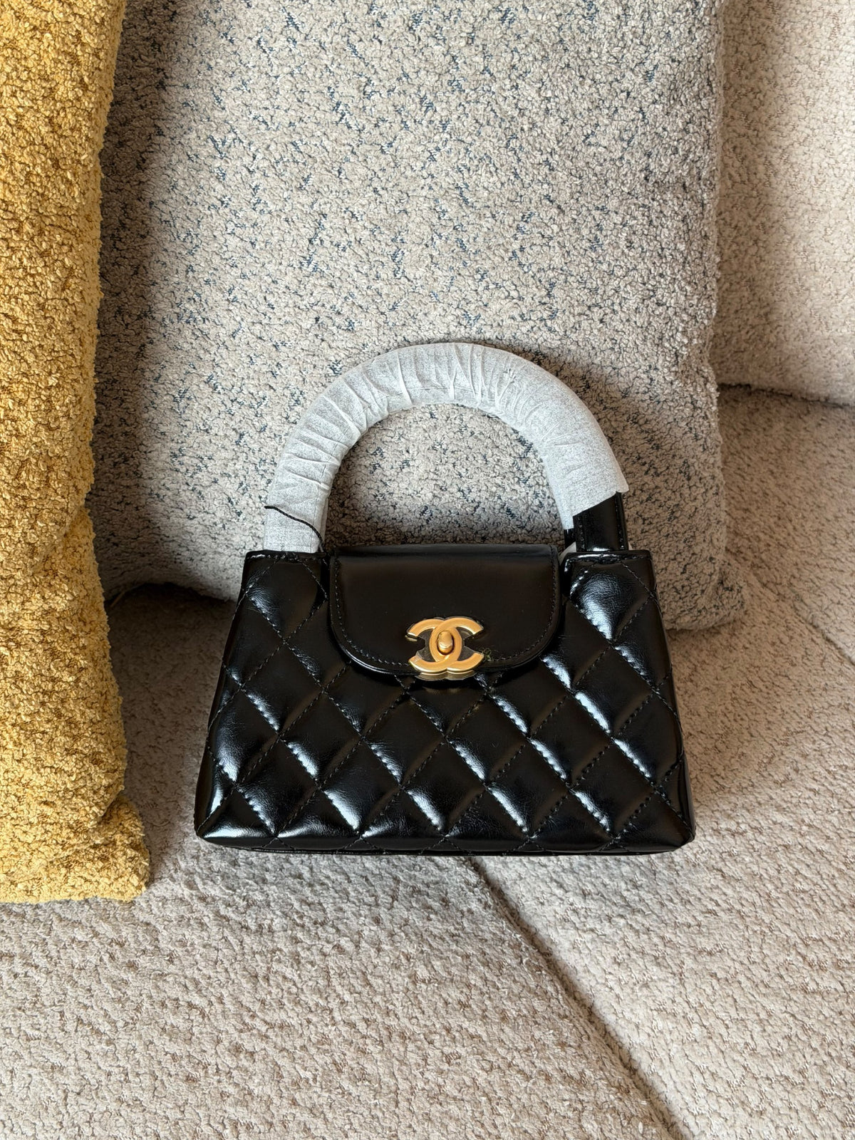 Chanel Quilted Flap Handbag - Black, Purple, Pink, Burgundy, Yellow, Silver, Red