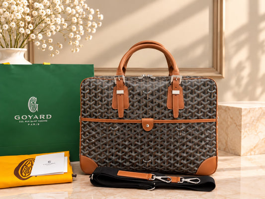 Goyard Laptop Bag - Brown