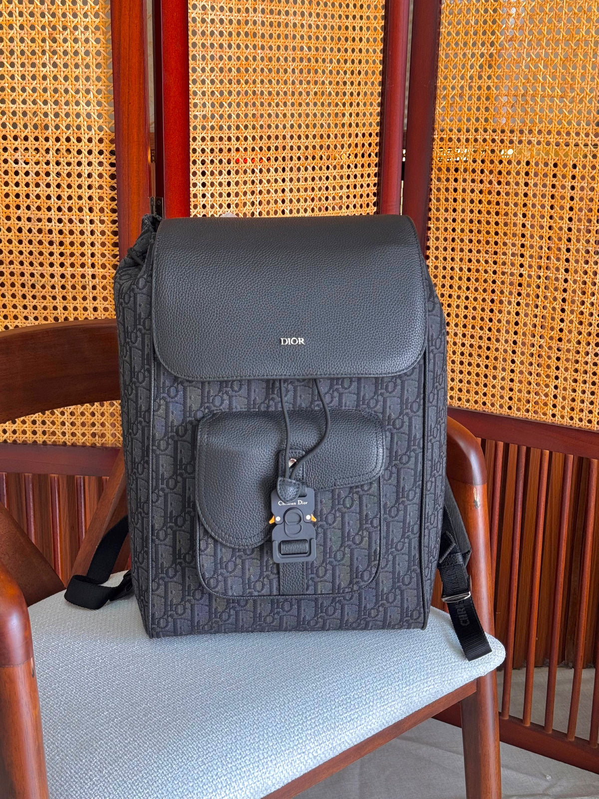Dior Backpack - Black & Grey