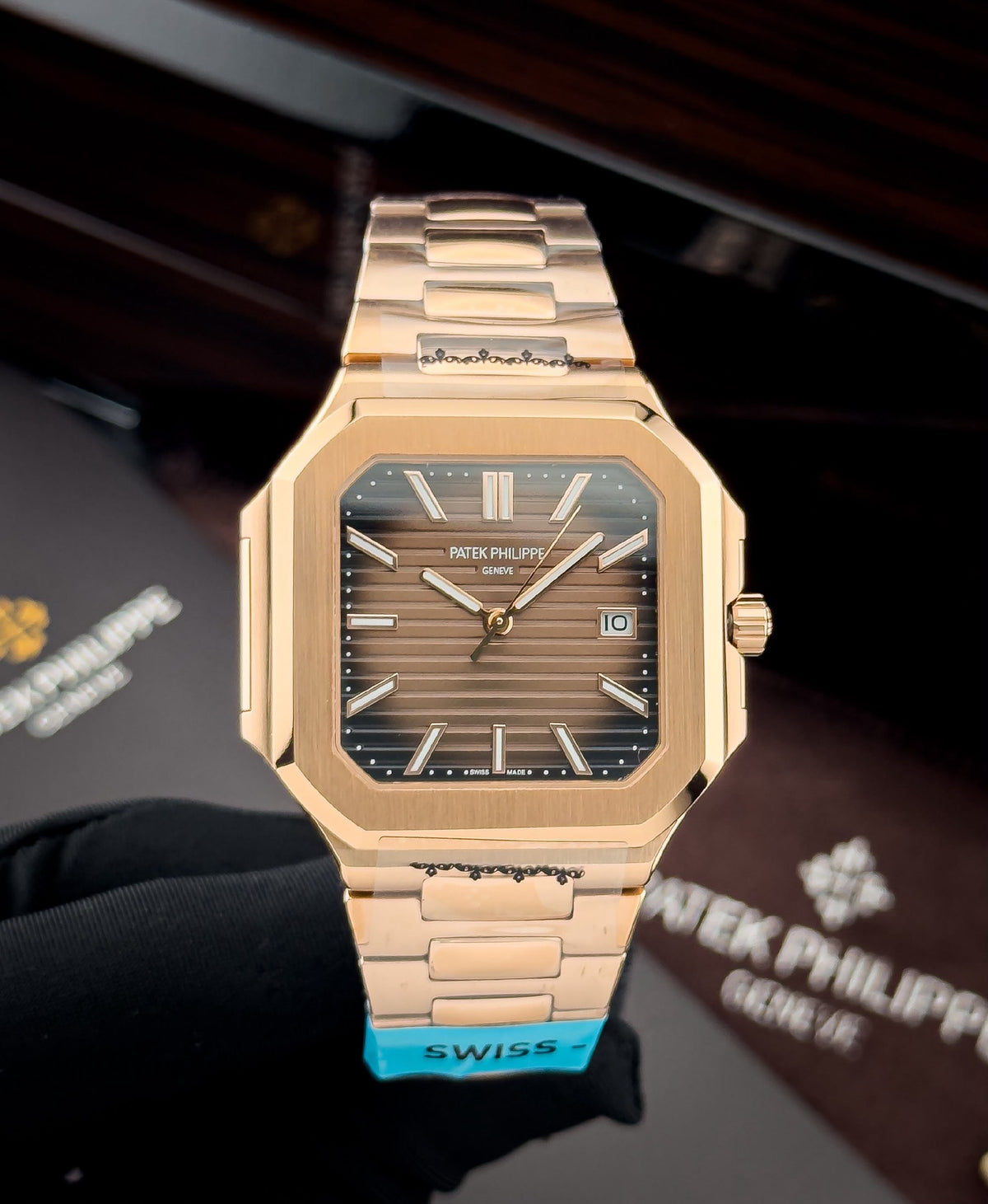 Patek Philippe Cubitus Studded-Link Watch - 