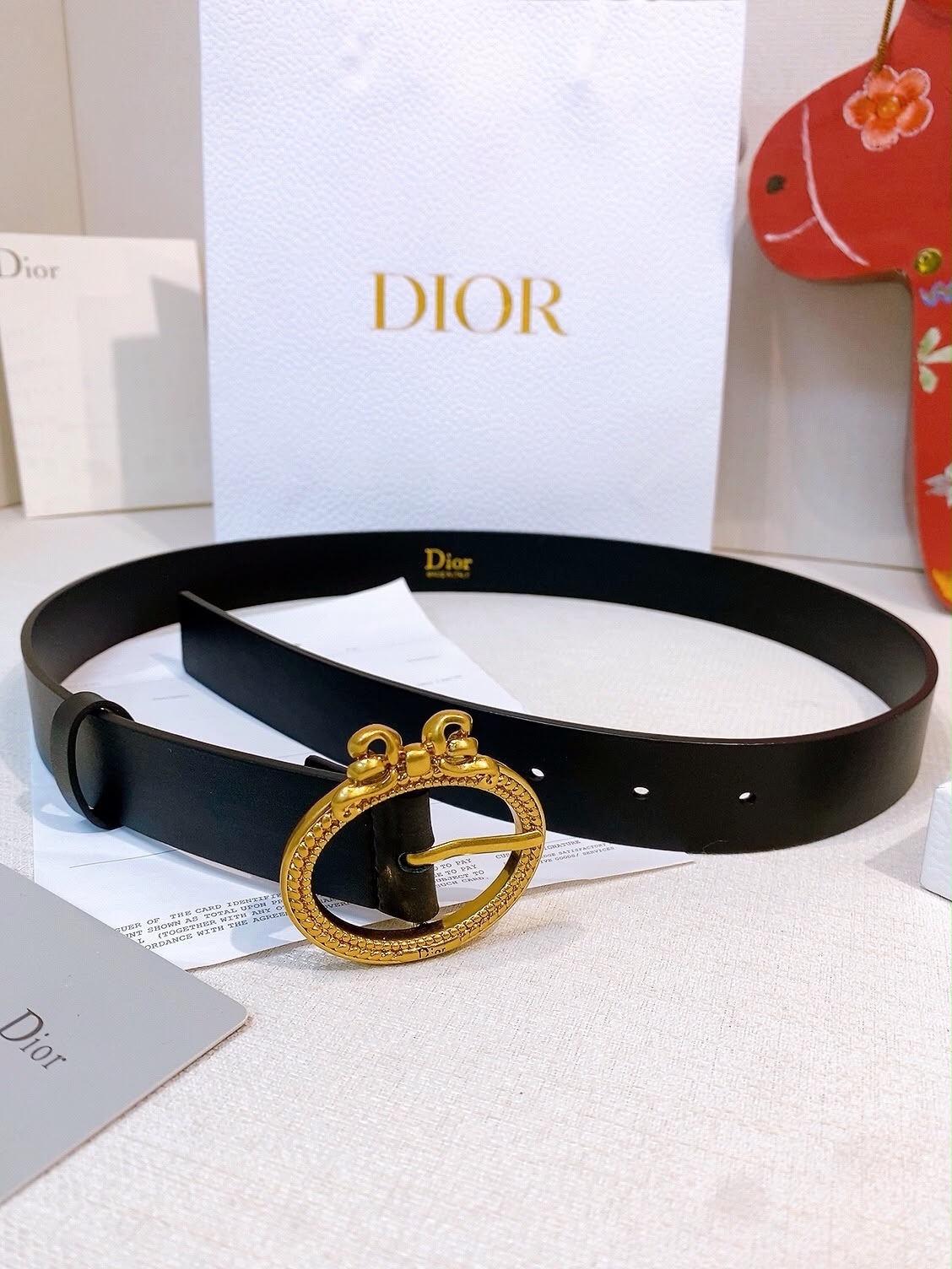 Dior Belt - Black