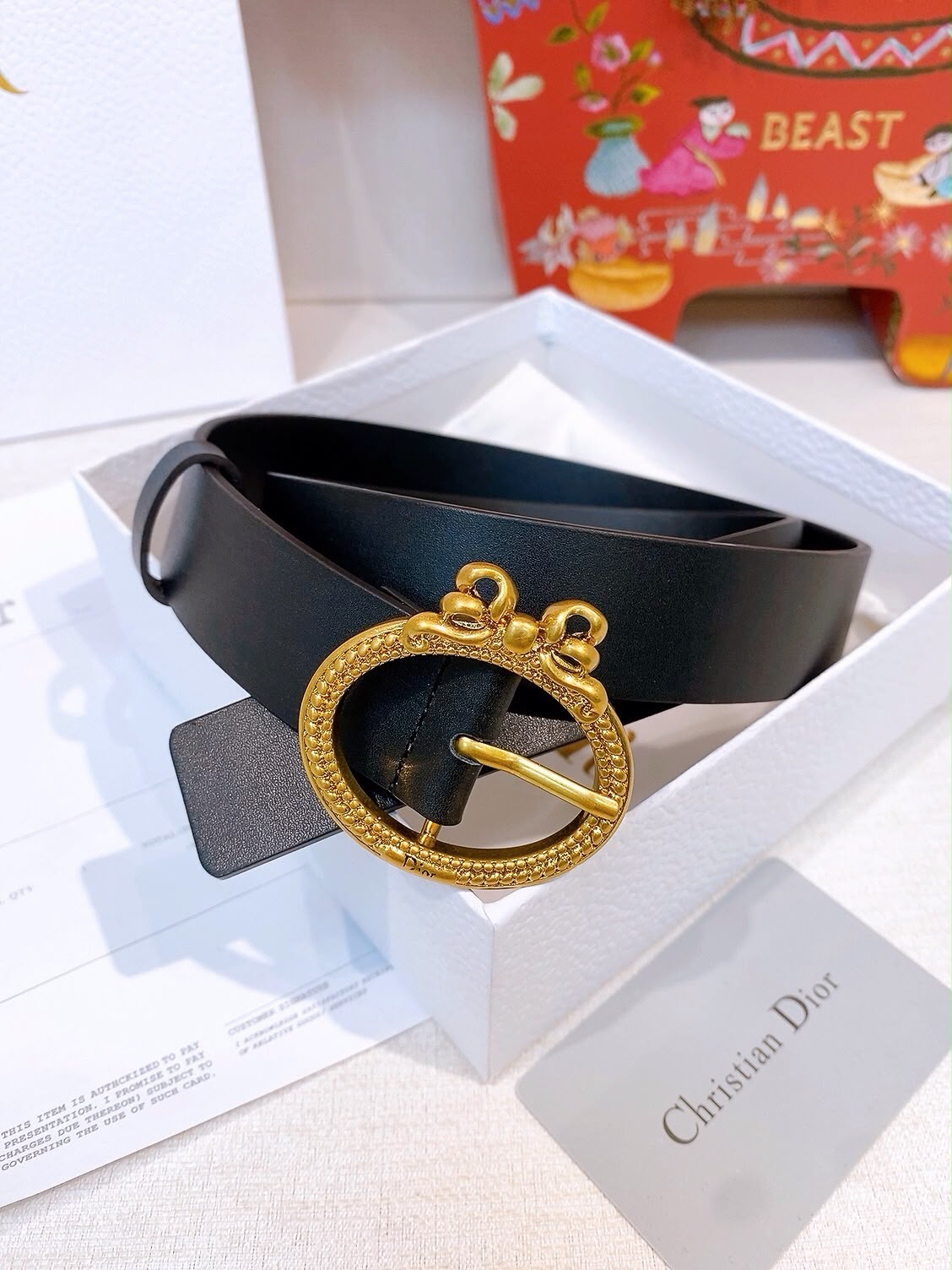 Dior Belt - Black