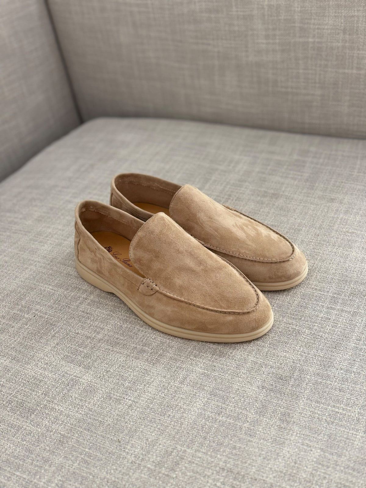 Loro Piana Summer Walk Loafers - Beige