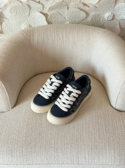 Christian Dior B33 Sneakers - Navy, Beige, Blue & Brown